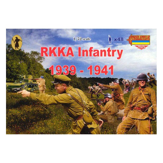 Figurine INFANTERIE ARMEE ROUGE 1/72