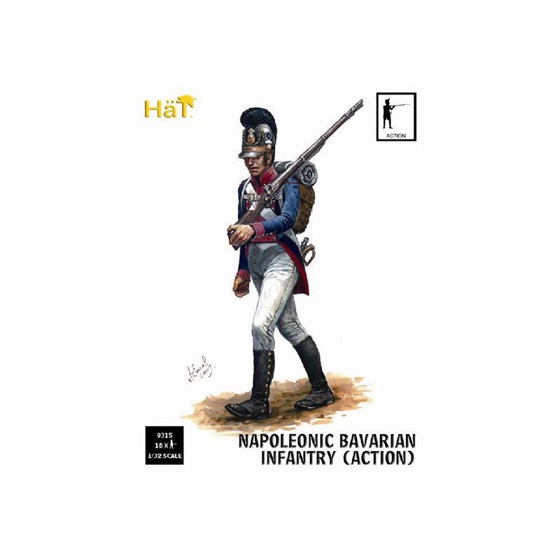 Figurine INFANTERIE BAVAROISE 1/32
