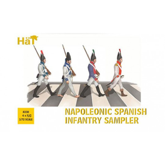 Figurine NAPOLEONIC SPANISH INFANTRY SAMPLER 1/72