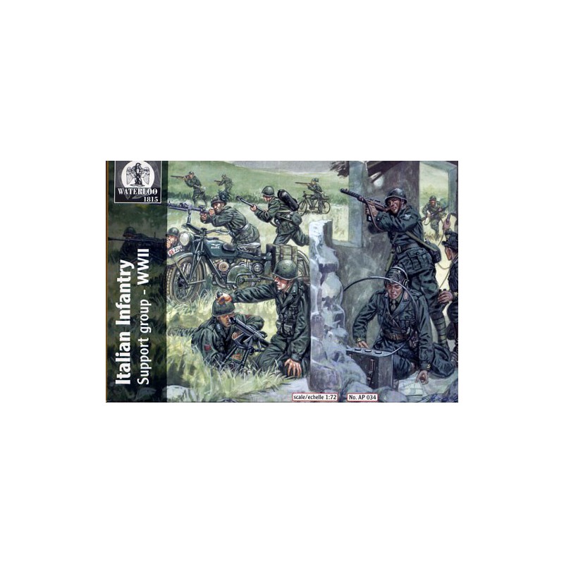Figurine INFANTERIE ITALIENNE WWII 1/72