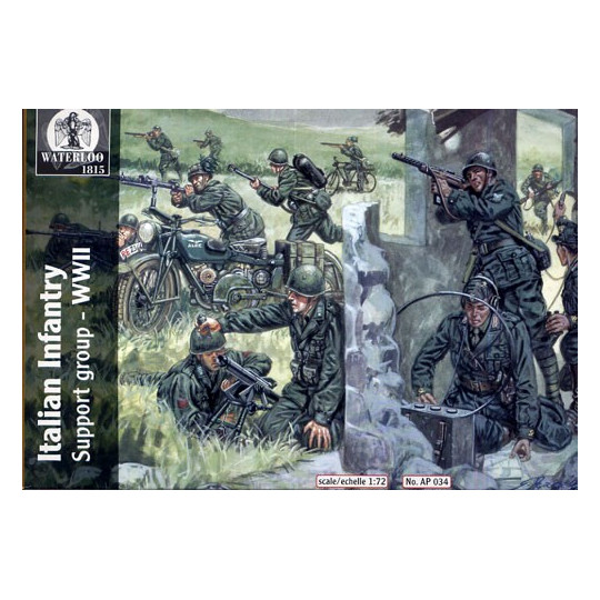Figurine INFANTERIE ITALIENNE WWII 1/72