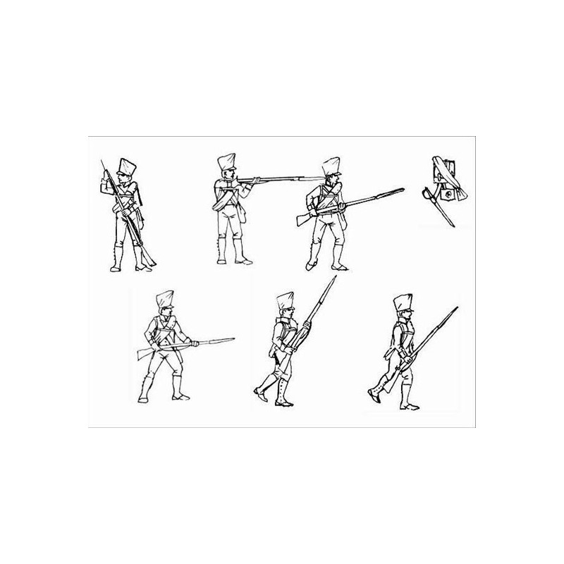 Figurine INFANTERIE PRUSSIENNE 1/72