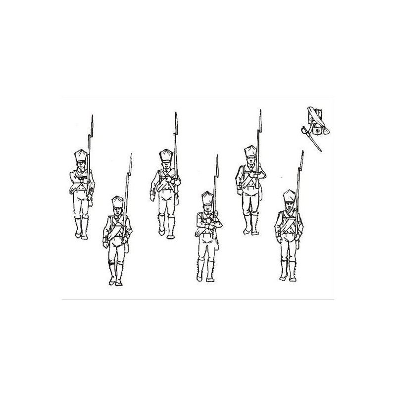 Figurine INFANTERIE PRUSSIENNE 1/72