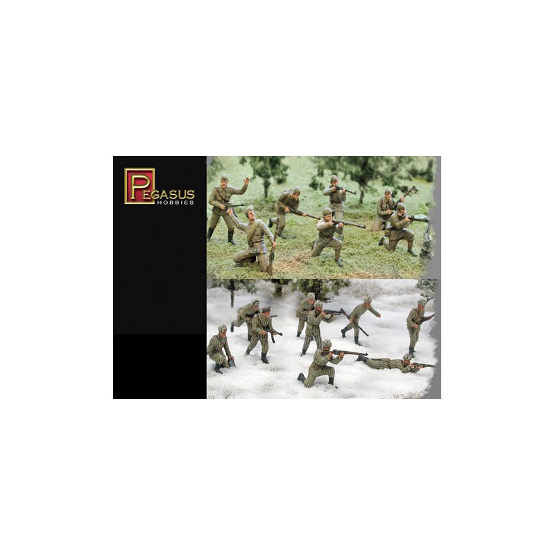 Figurine INF. RUSSE EN PPE 1/72