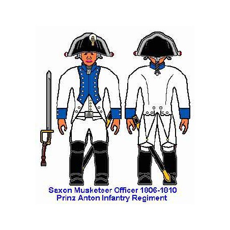 Figurine INFANTERIE SAXONNE 1806 1/72 Figurine INFANTERIE SAXONNE 1806 1/72