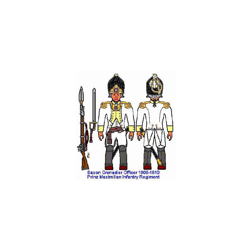 Figurine INFANTERIE SAXONNE 1806 1/72