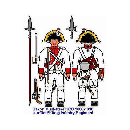 Figurine INFANTERIE SAXONNE 1806 1/72 Figurine INFANTERIE SAXONNE 1806 1/72