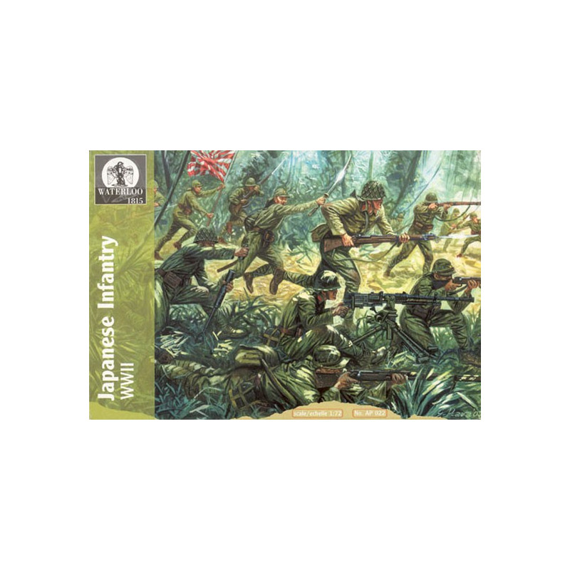 Figurine INFANTERIE JAPONAISE WWII 1/72