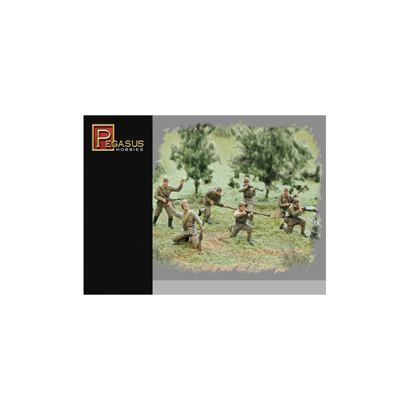 Figurine INF. RUSSE ETE WWII 1/72