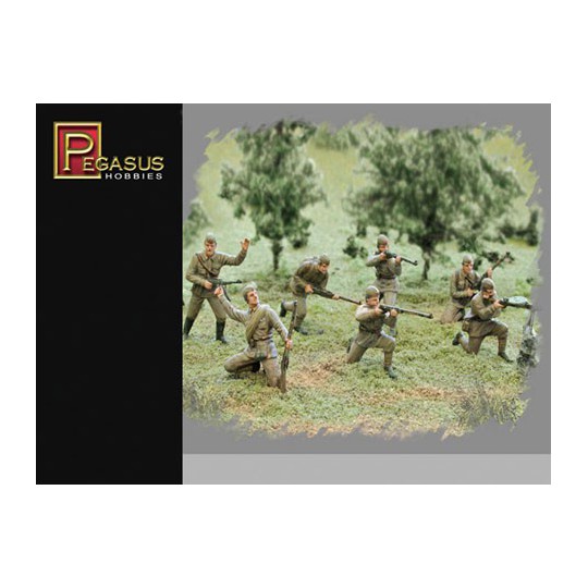 Figurine INF. RUSSE ETE WWII 1/72