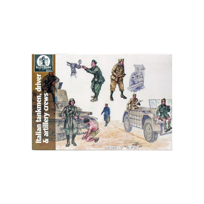 Figurine ITALIAN TANKSMEN & DRIVERS1/72