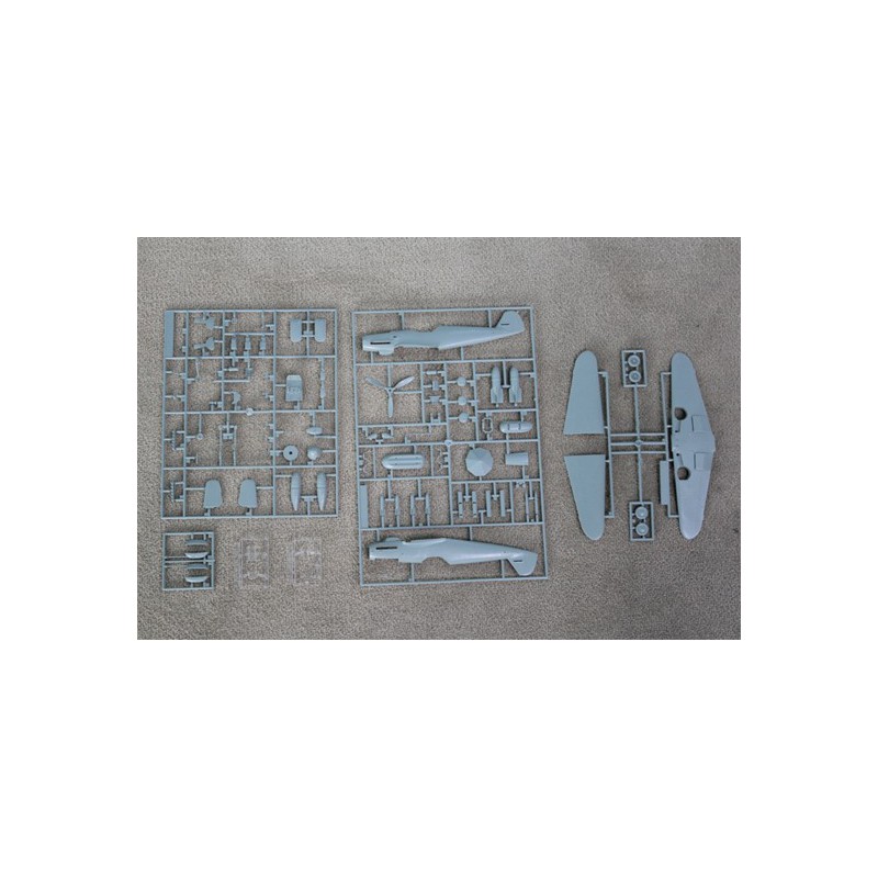 Maquette d'avion en plastique BF109G6/G2 JG27 1/48