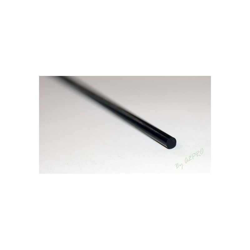 Matériau en carbone Jonc 3,5mm 1 mètre de long