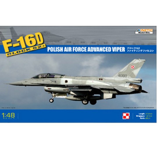 Maquette d'avion en plastique F-16D Block 52 1/48 Maquette d'avion en plastique F-16D Block 52 1/48