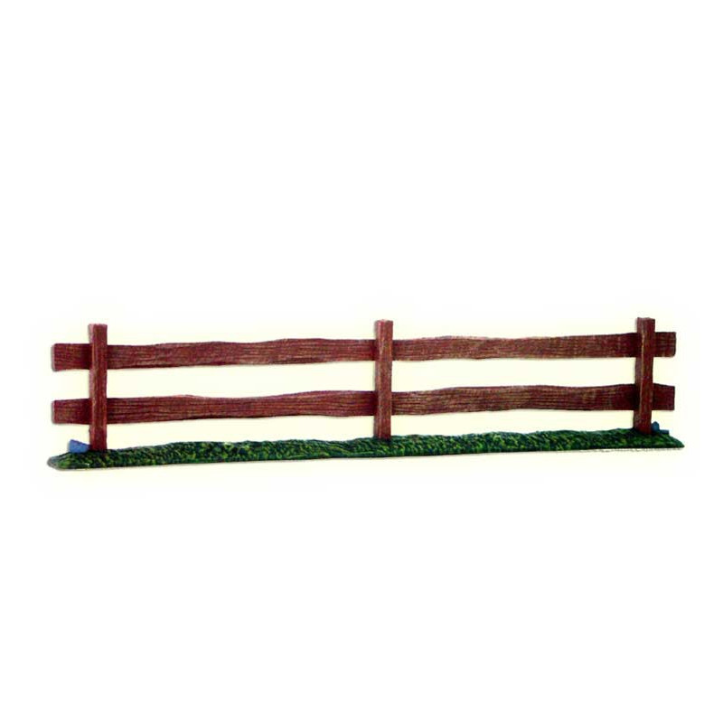 Maquette Diorama montéee et peinte BARRIERES EN BOIS (6pcs)1/48