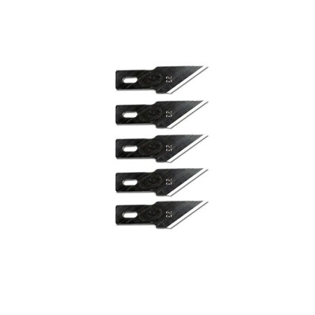 Lame pour maquette Lame droite courte pour Couteau scalpel diam. 11mm Lame pour maquette Lame droite courte pour Couteau scalpel diam. 11mm