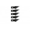 Lame pour maquette Lame droite courte pour Couteau scalpel diam. 11mm