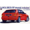 Maquette de voiture en plastique LANCIA DELTA EVOLU. 1/24