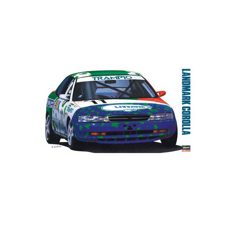 Maquette de voiture en plastique LANDMARK TOYOTA COROLLA