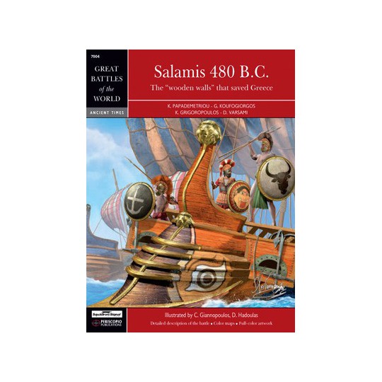 Livre LA BATAILLE NAVALE DE SALAMIS 480 Avant JC Livre LA BATAILLE NAVALE DE SALAMIS 480 Avant JC
