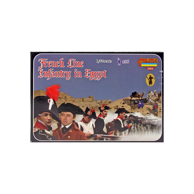 Figurine Ligne Française en Egypte 1/72