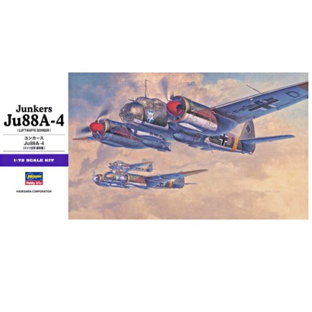 Maquette d'avion en plastique JUNKERS Ju88A-4 1/72 Maquette d'avion en plastique JUNKERS Ju88A-4 1/72
