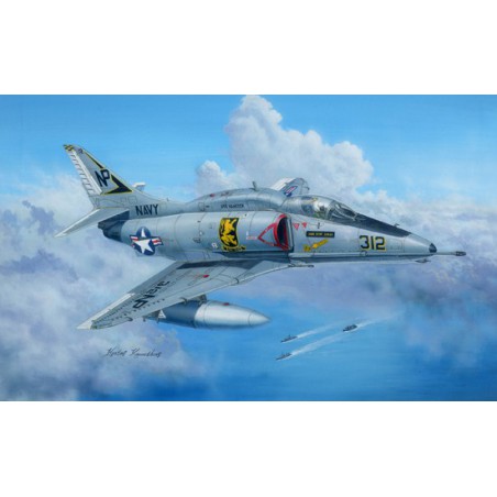 Maquette d'avion en plastique A-4F SKYHAWK 1/48 Maquette d'avion en plastique A-4F SKYHAWK 1/48