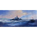 Maquette de Bateau en plastique Type 033G Wuhan Class 1/350 Maquette de Bateau en plastique Type 033G Wuhan Class 1/350
