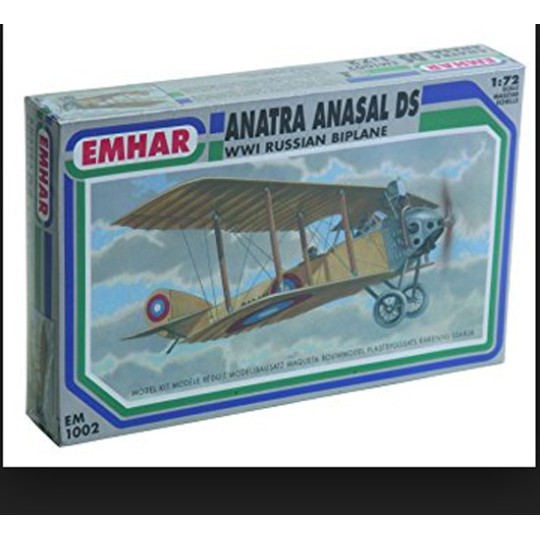 Maquette d'avion en plastique ANATRA ANASAL DS 1/72 Maquette d'avion en plastique ANATRA ANASAL DS 1/72