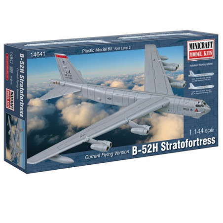 Maquette d'avion en plastique B-52H USAF 1/144