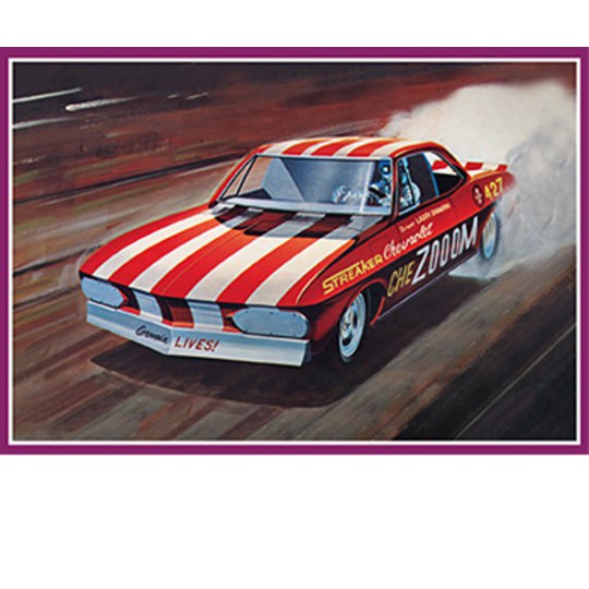 Maquette de voiture en plastique Chevy CheZoom Corvair 1/25 Maquette de voiture en plastique Chevy CheZoom Corvair 1/25