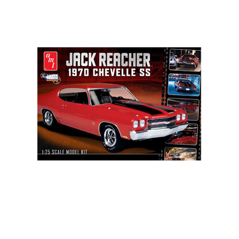 Maquette de voiture en plastique Jack Reacher 1970 Chevelle SS 1/25