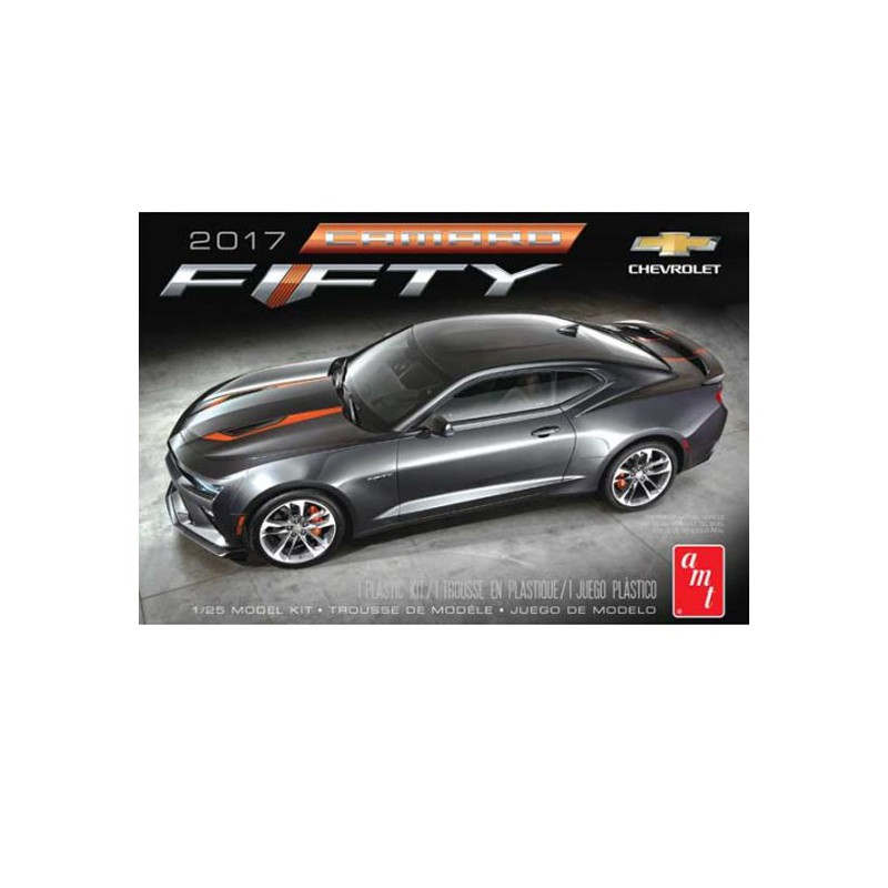 Maquette de voiture en plastique Chevy Camaro 50th 1/25