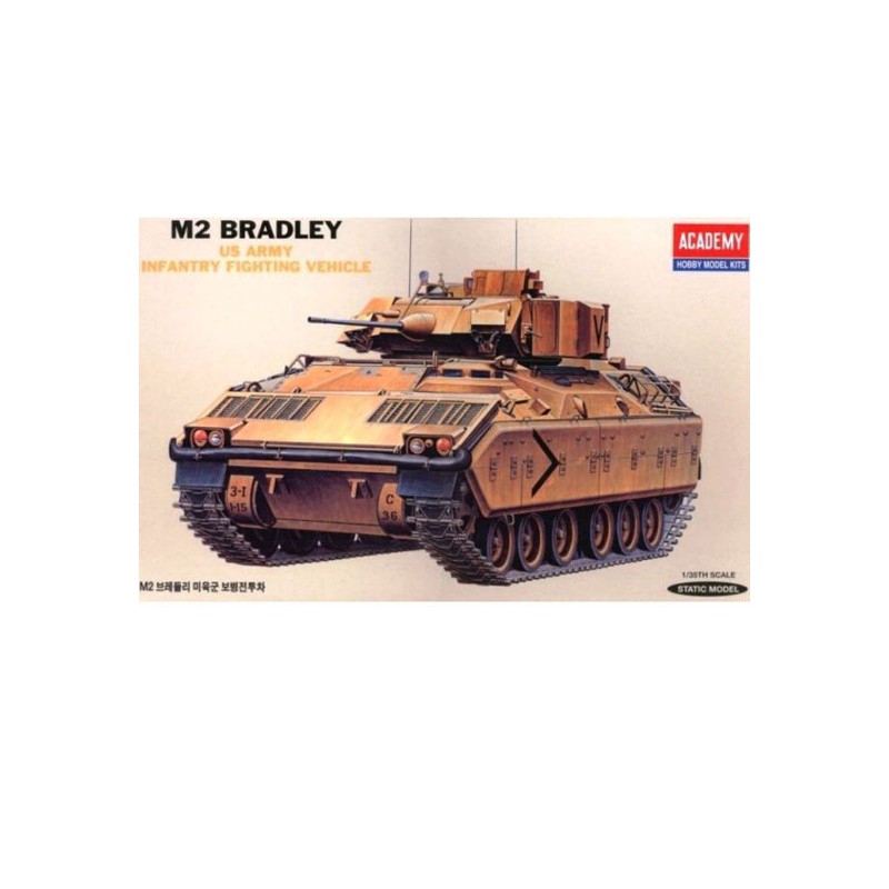 Maquette de Char en plastique Bradley IFV + Intérieur 1/35 (ex 1335)