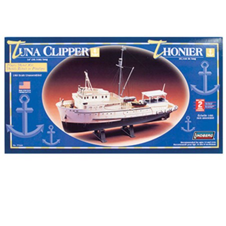 Maquette de Bateau en plastique Tuna Clipper 1/600