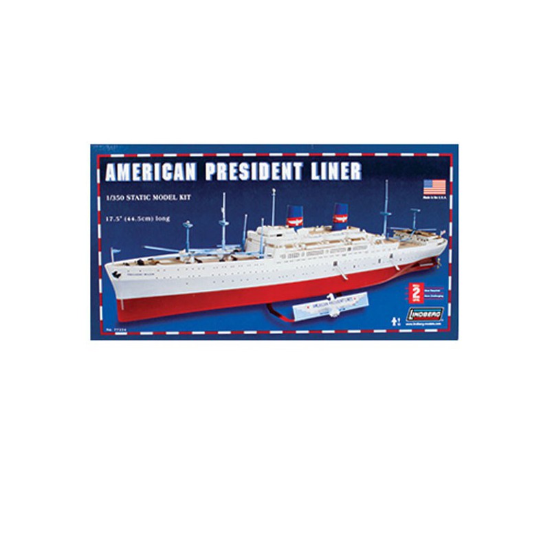 Maquette de Bateau en plastique Presidets Liner 1/350