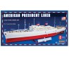 Maquette de Bateau en plastique Presidets Liner 1/350