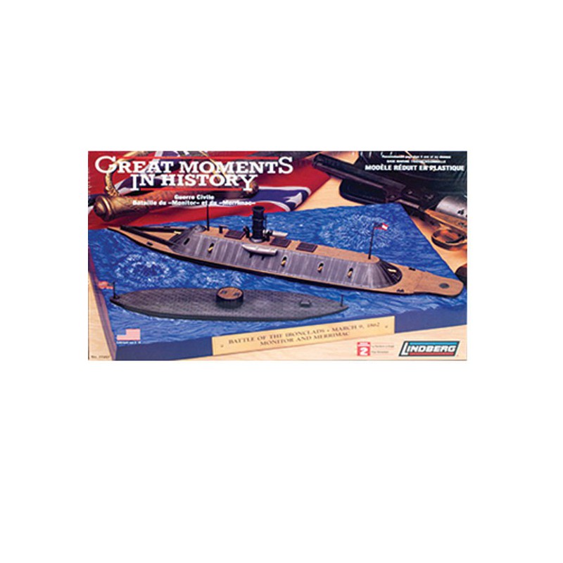 Maquette de Bateau en plastique Monitor & Merignac 1/210