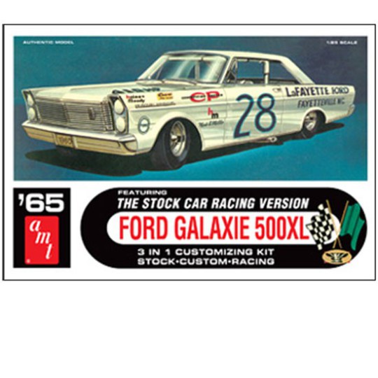 Maquette de voiture en plastique Ford Galaxie Stock Car 1/25 Maquette de voiture en plastique Ford Galaxie Stock Car 1/25