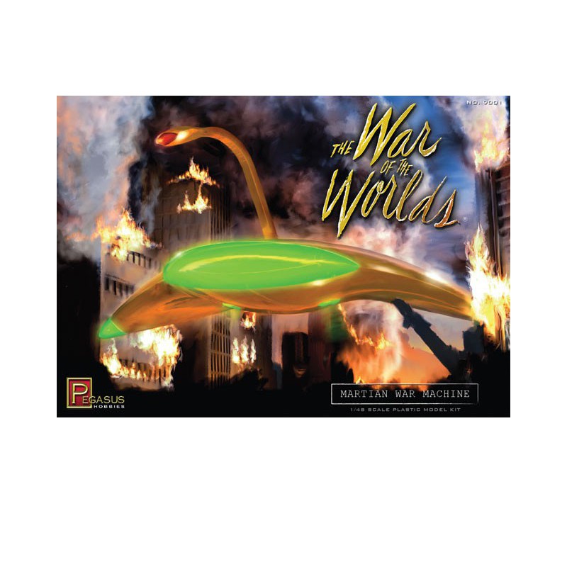 Modèle de science-fiction en plastique Martian War Machine Kit 1/48