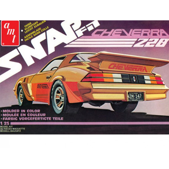 Maquette de voiture en plastique Camaro Z8 1980 1/25