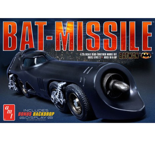 Modèle de science-fiction en plastique Batman 1989 Batmissile 1/25 Modèle de science-fiction en plastique Batman 1989 Batmissile 1/25