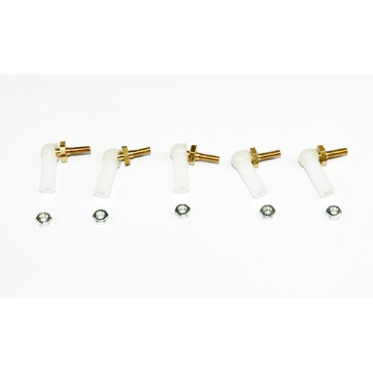 Accessoire embarqué Mini chapes à rotule décalée M2 (5pcs)