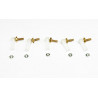 Accessoire embarqué Mini chapes à rotule décalée M2 (5pcs)