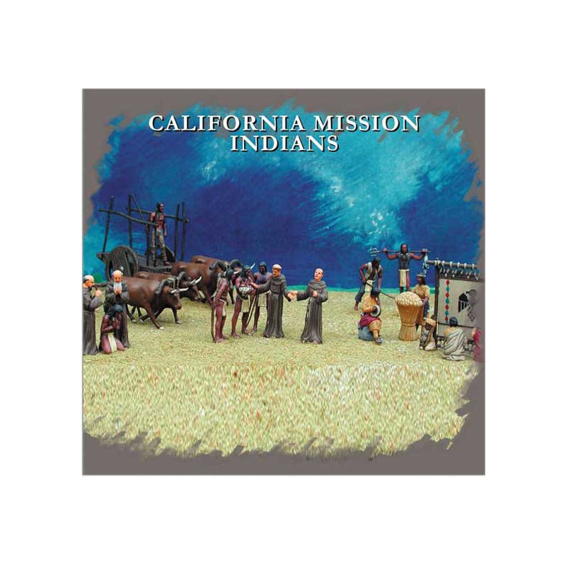 Figurine MISIONS INDIANS en CALIF. 1/48