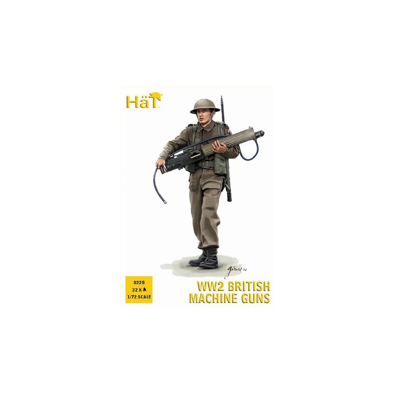 Figurine MITRAILLEURS ANGLAIS WWII 1/72