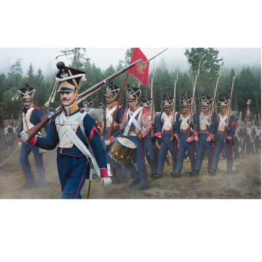 Figurine Infanterie Polonaise en marche 1/72 Figurine Infanterie Polonaise en marche 1/72