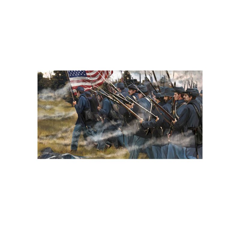 Figurine Infanterie US à l'attaque 1/72