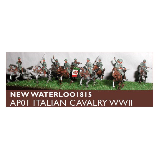 Figurine CAVALERIE ITALIENNE WWII
