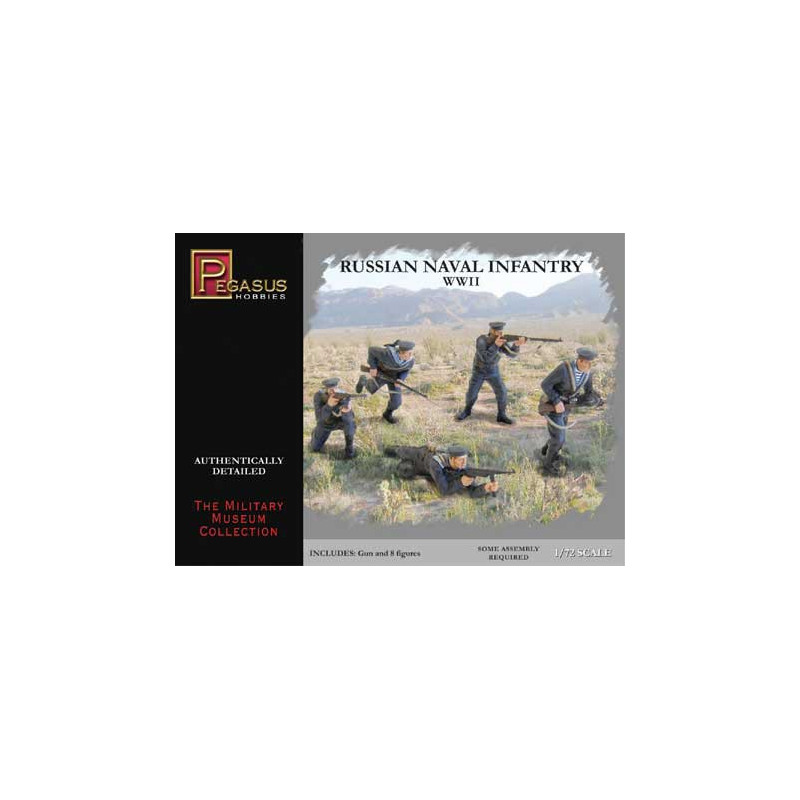 Figurine INFANTERIE NAVALE RUSSE 1/72